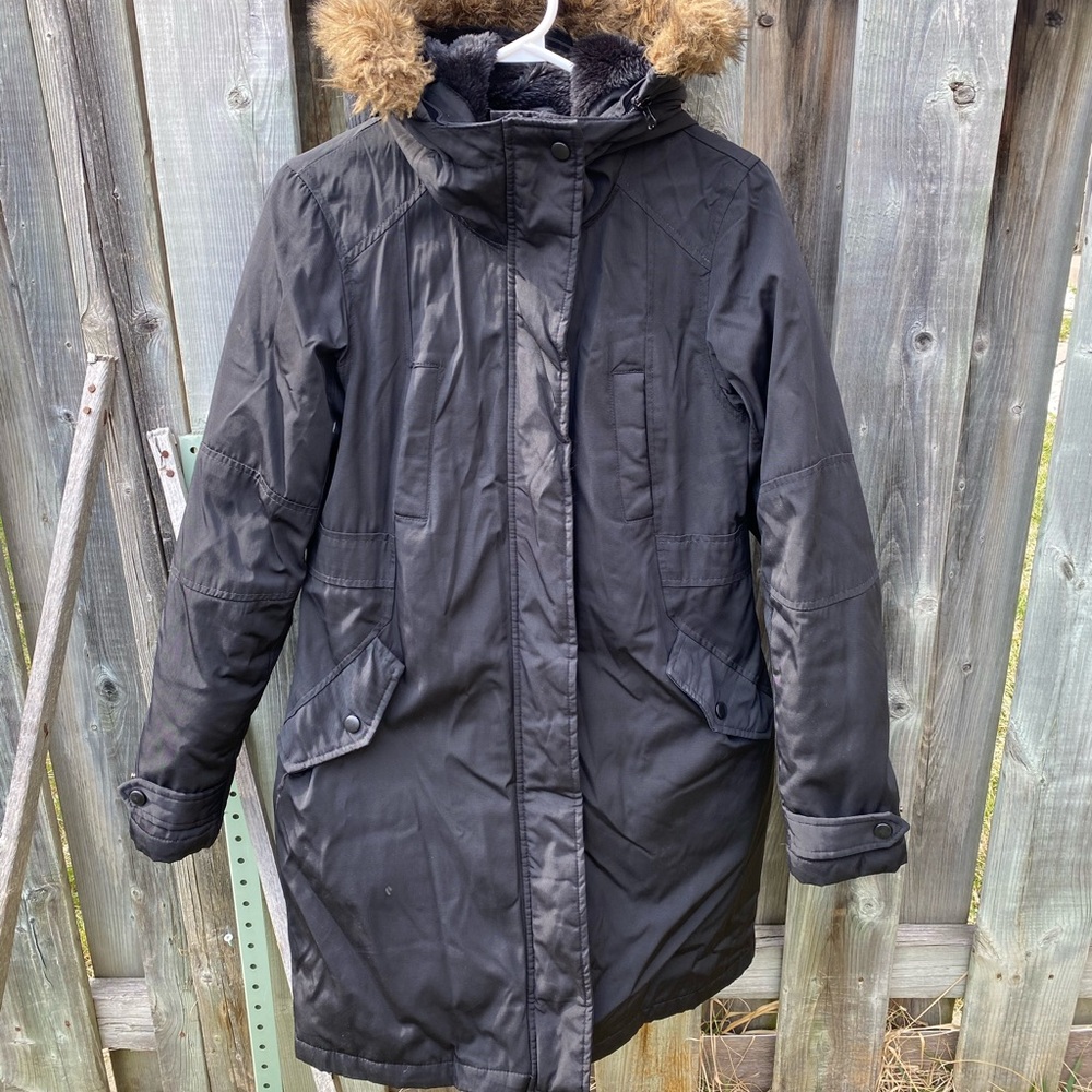 Joe Fresh winter parka mid length WARM!!